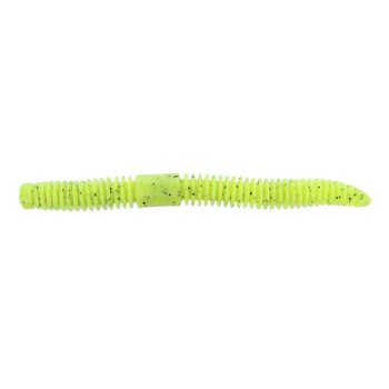 Yamamoto 5.5" Slinko Floater Chartreuse Black Fleck  7-pk
