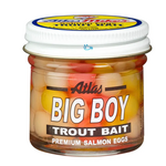 Atlas-Mike's Quality Salmon Eggs. Big Boy Assorted 1.6oz