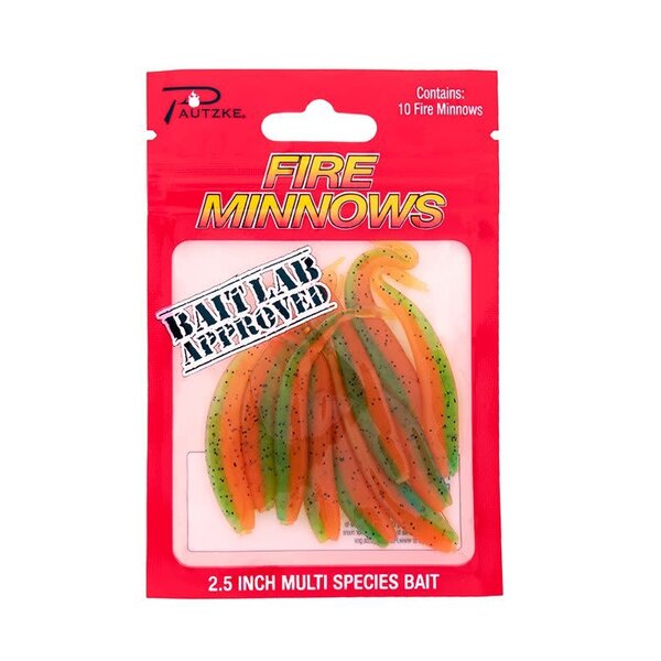 Pautzke Bait Co.  Fire Minnow 2 1/2" Multi Species Bait