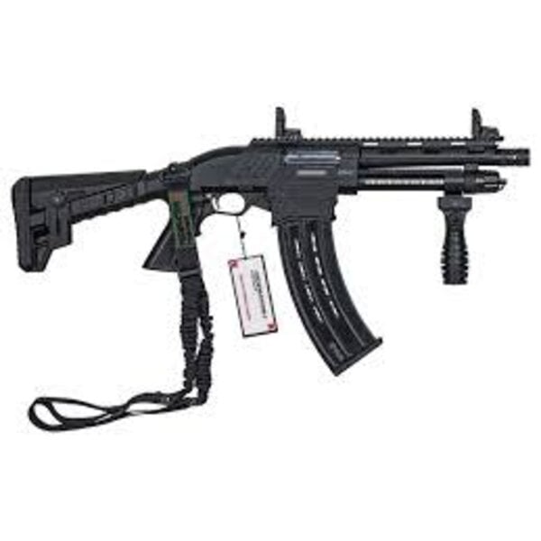 Federation SPM12  Shorty, 12ga 3″ Black Magazine-Fed Pump Shotgun