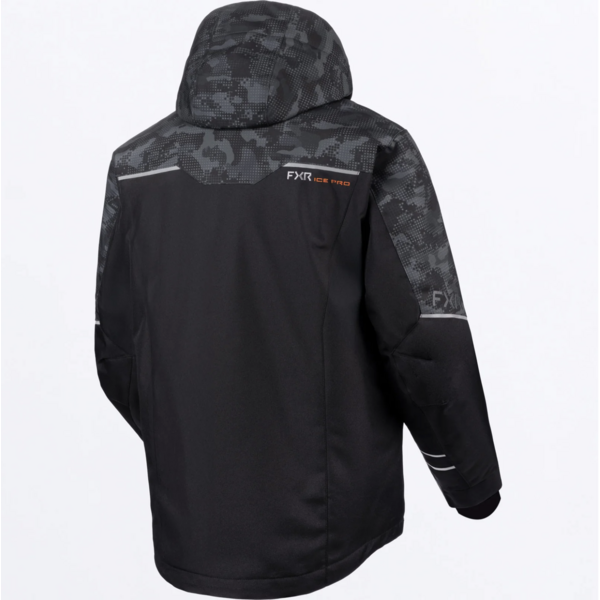 FXR Men's Excursion Jacket. Black Drift Camo