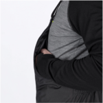 FXR Men's Evolution Bib Pant. Black