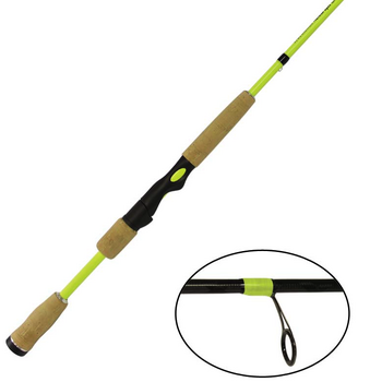 Streamside Predator Apex 6'6M Fast Spinning Rod. 4-12lb 1/8-3/4oz 2-pc