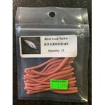 Riverwood Small Riverworms Natural-15pk