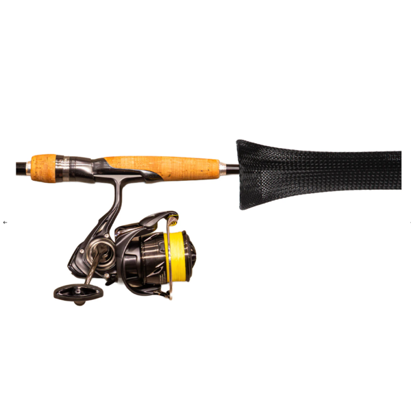 The Rod Glove , Fits 6'6"-7' two piece Spinning Rods,Black