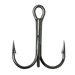 VMC Round Bend Treble Hook 1X Black Nickel