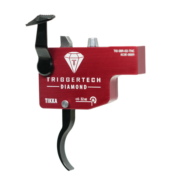 TriggerTech Diamond Black Curved (4 oz - 32 oz) Tikka T3, T3x, and T1x