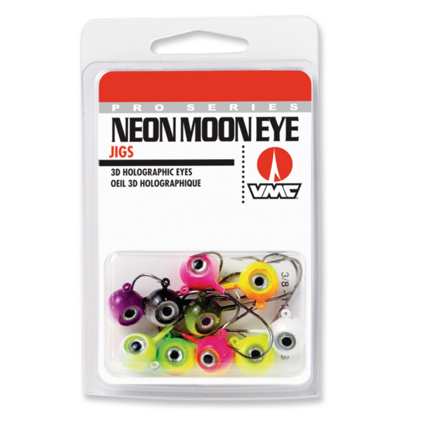 VMC Neon Moon Eye Jig Assortment 3/8oz 10-pk