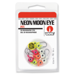 VMC Neon Moon Eye Jig Assortment Glow 1/16oz 10-pk