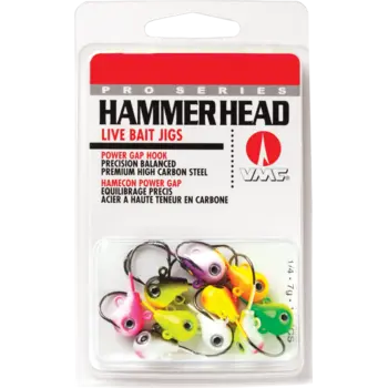 VMC Hammer Head 1/8oz Jig's 10-pk