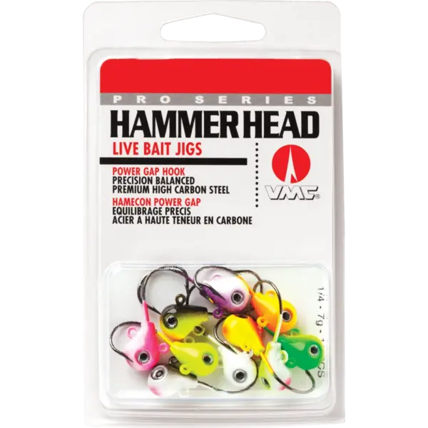 VMC Hammer Head 1/8oz Jig's 10-pk