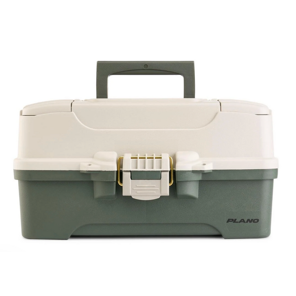 Plano Three-Tray Tackle Box Green/Tan