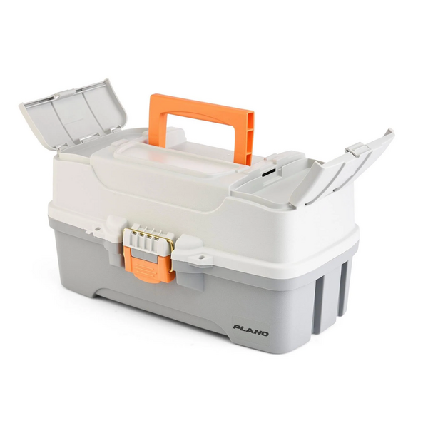 Plano Three-Tray Tackle Box Gray/Gray