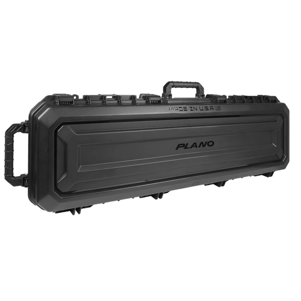 Plano All Weather Double Gun Case 53.5 x 17 x 7 Exterior Polymer Black