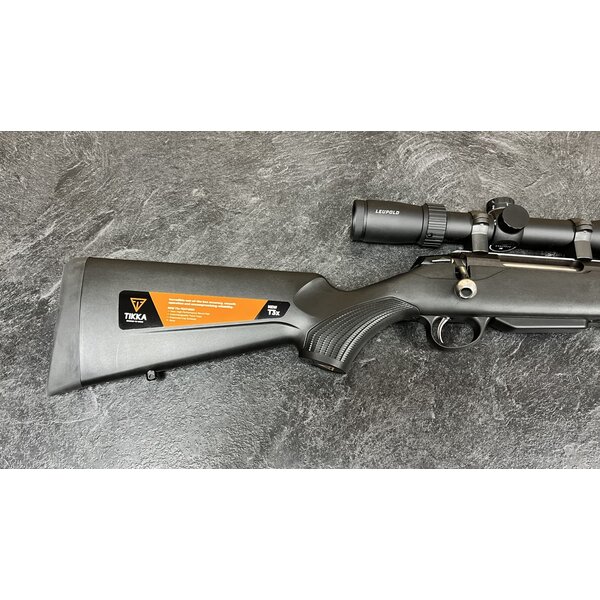Tikka T3X 270 WSM Synthetic w/Leupold Mark  3HD 3-9-40 Scope