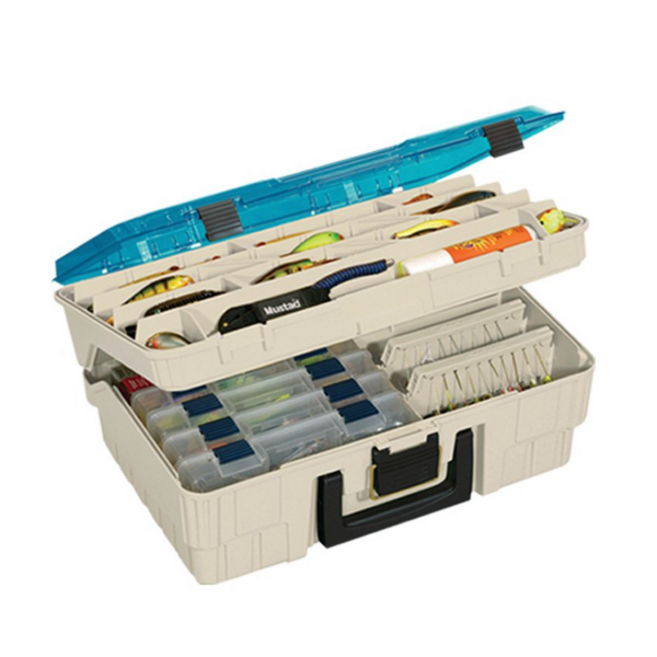 Plano Two-Tier Magnum Satchel Tackle Box.