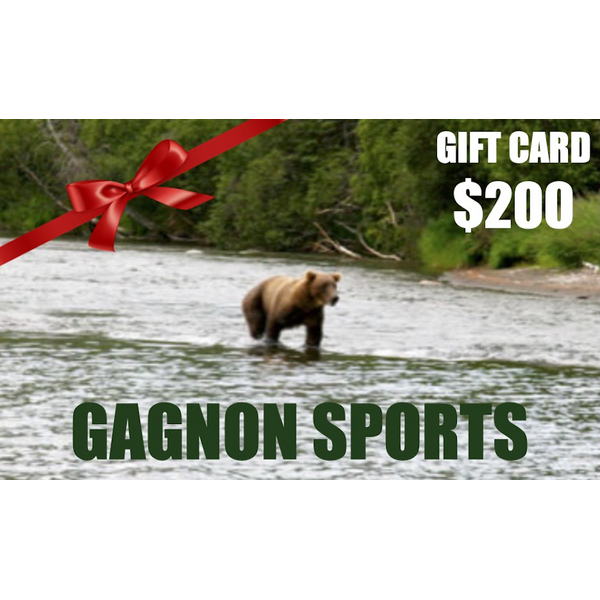 Gagnon Sports  $200.00 Gift Card