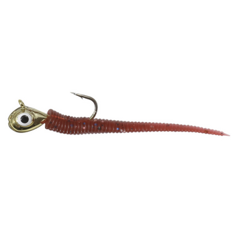 Northland Northland Rigged Tungsten Bloodworm 1/16oz Gold