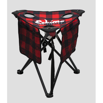 Eskimo Plaid XL Tripod Stool