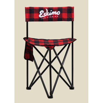 Eskimo Plaid XL Folding Ice Chair