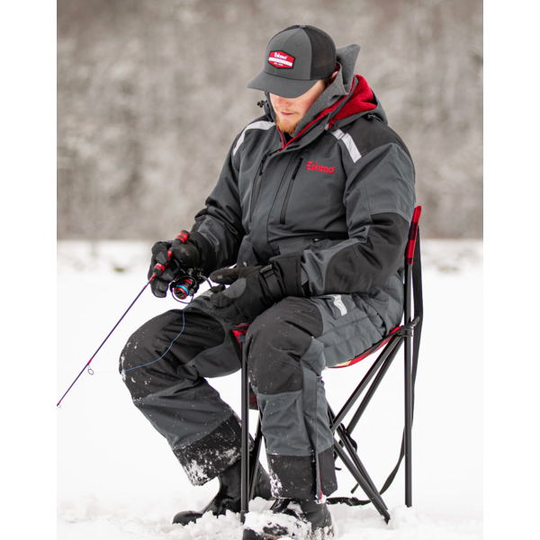 Eskimo Plaid XL Folding Ice Chair
