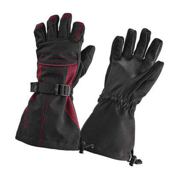 Striker Striker Women's Stella Glove, Black/Burgundy S