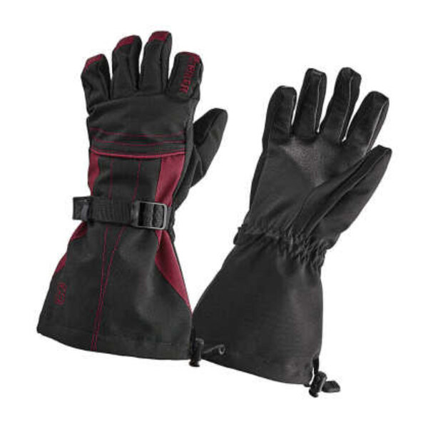 Striker Striker Women's Stella Glove, Black/Burgundy S