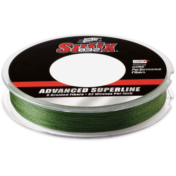 Sufix Sufix 832 Advanced Superline® Lo-Vis Green Fishing Line 150yds