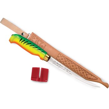 Rapala Fish’n Fillet Knife w/Sharpener 6" Firetiger