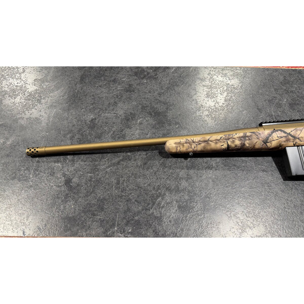 Ruger American 6.5 Creed  GO WILD Camo Burnt Bronze 22" Threaded Barrel Bolt Action Rifle