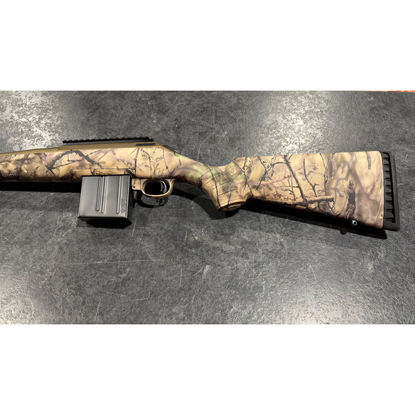 Ruger American 6.5 Creed  GO WILD Camo Burnt Bronze 22" Threaded Barrel Bolt Action Rifle
