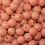 Troutbeads Mottledbeads 8mm Dark Peach