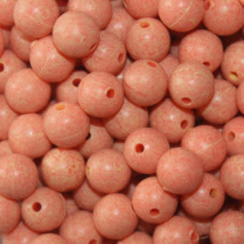Troutbeads Mottledbeads 8mm Dark Peach