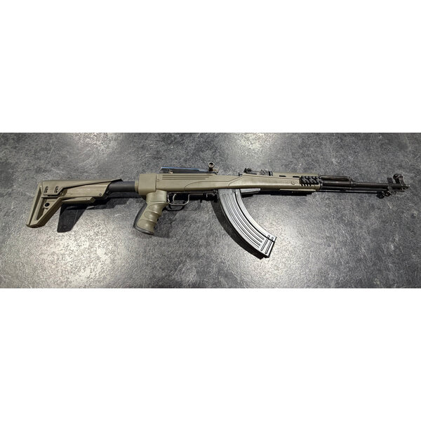 Chinese SKS 7.62x39 w/ATI OD Green Folding Stock w/2 Mags