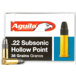 Aguila 22 LR SUBSONIC HP 38 GR