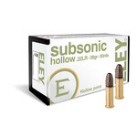 Eley Eley Subsonic 22 LR 38gr HP 1040fps Ammunition Box of 50
