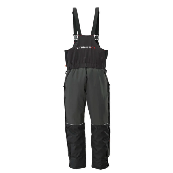 Striker Predator Ice Fishing Bib Black/Charcoal