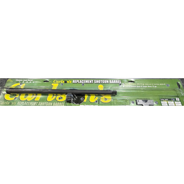 Carlson 870 12ga 18.5" Slug Barrel w/Rifled Choke Tube