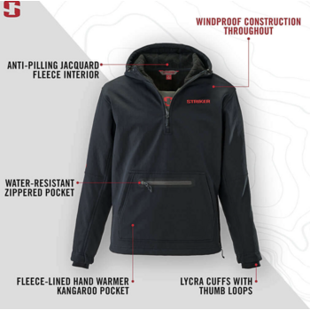 Striker Renegade Pullover Black