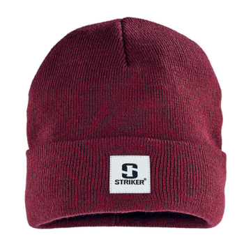 Striker Keystone Cuffed Hat. Burgundy
