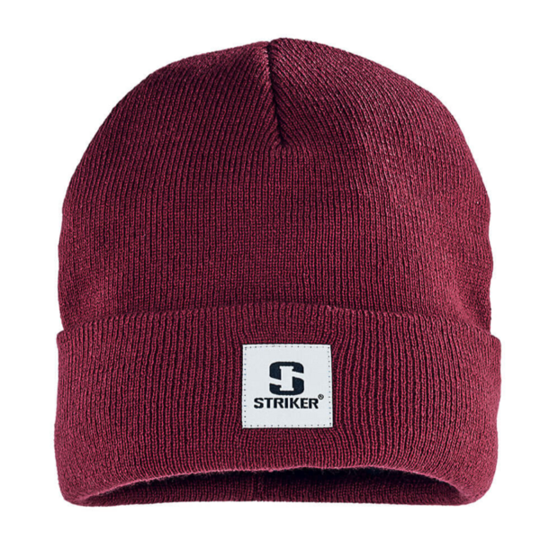 Striker Keystone Cuffed Hat. Burgundy