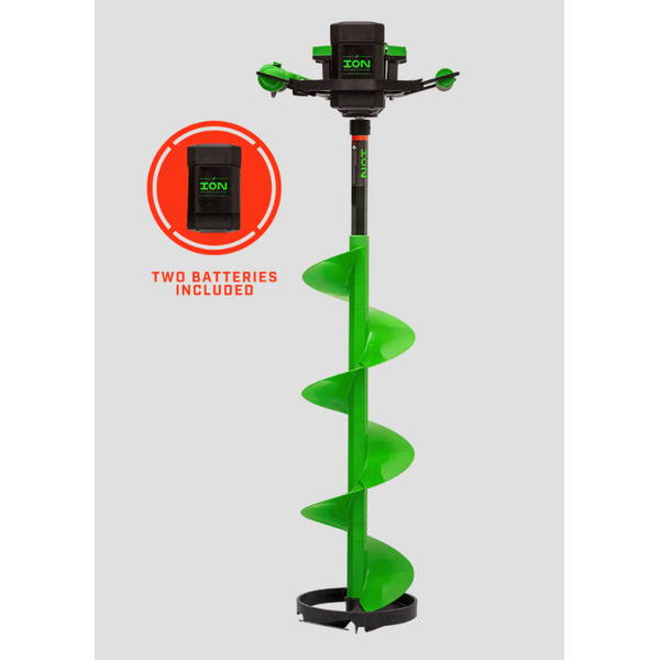 Eskimo ION Alpha Plus 10" Electric Ice Auger (2 Batteries)