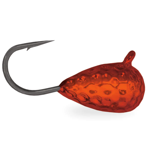 Acme Hammered Tungsten Ice Jig Size 3 Copper 2-pk
