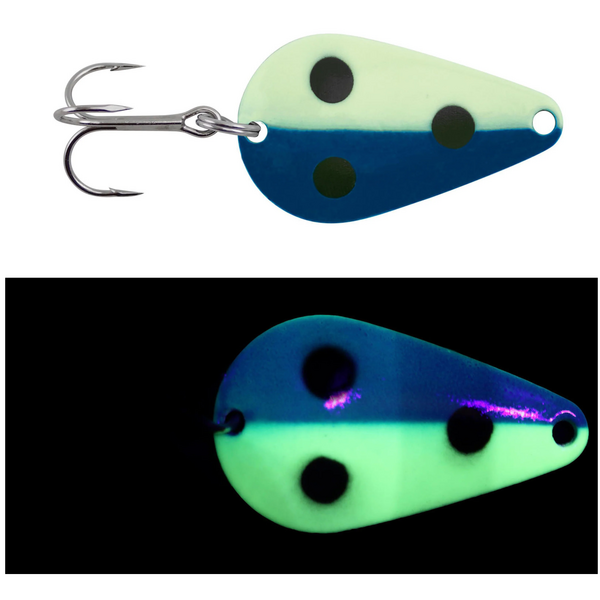 Moonshine Lures Casting Spoon Dancing Anchovy 3/4oz