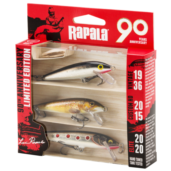 Rapala Limited Edition 90 Years Lure Kit Floater Small Naturistic
