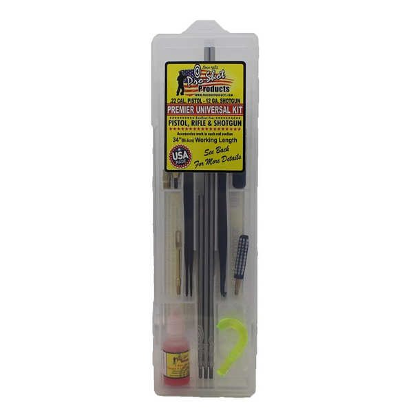 Pro-Shot Pro-Shot Premier Cleaning Kit Universal Swivel T Handle Box