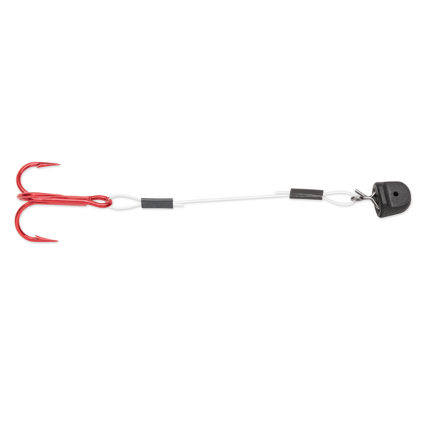 VMC Quik Strike Trailer Treble Hook Red