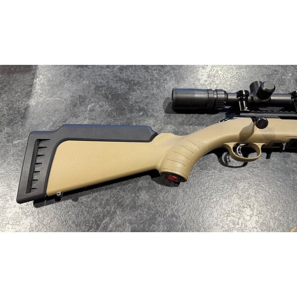 Ruger American 22 LR Bolt Tasco 6-24 Scope & Bipod
