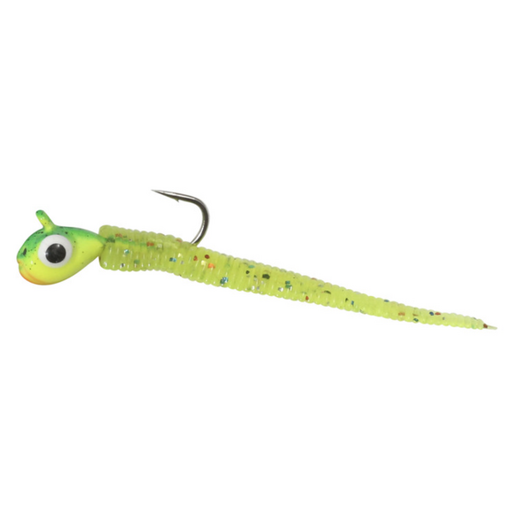 Northland Rigged Tungsten Bloodworm 1/16oz Tiger Beetle