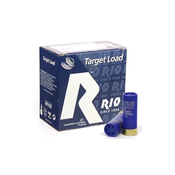 Rio Target 12ga #7.5 1 1/8oz Ammunition Box of 25